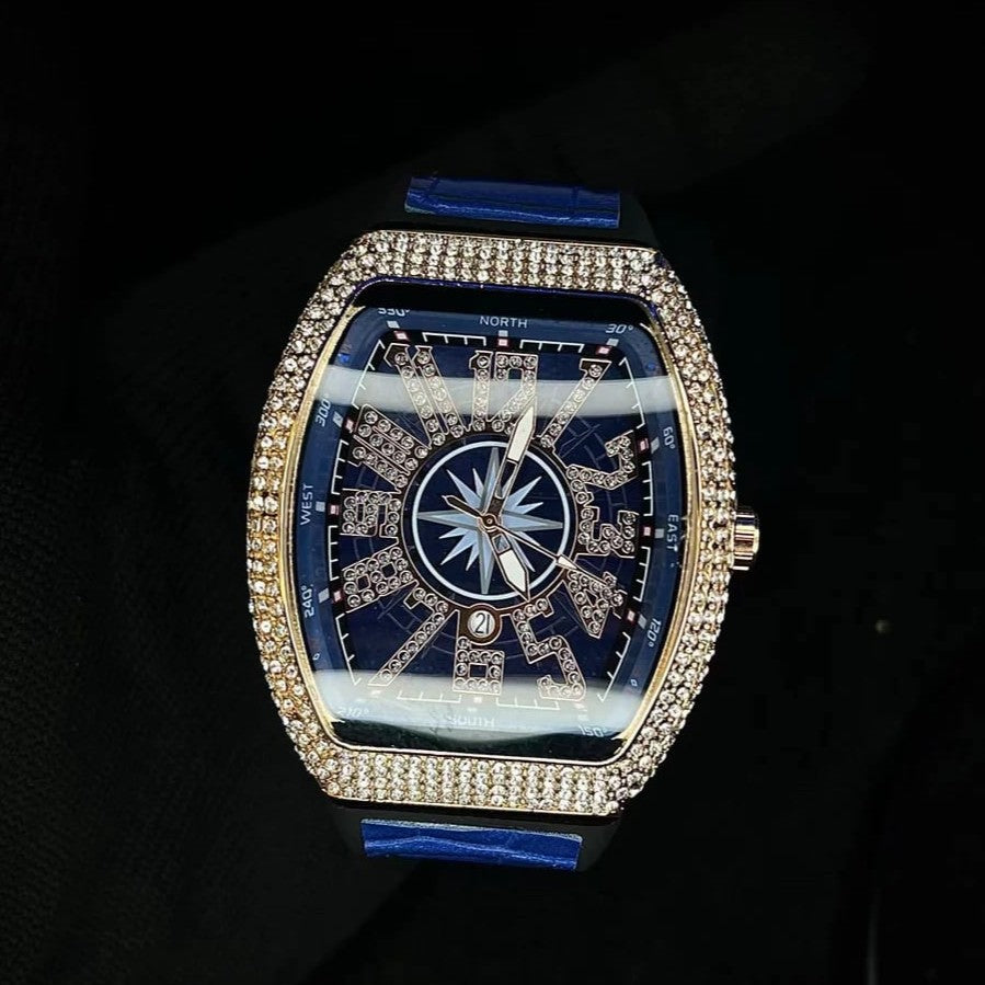 TourBillion - Square Vintage Quartz Watch